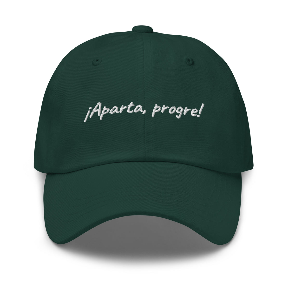 Gorra Aparta Progre — verde abeto — vista frontal