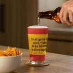 Vaso Viva España — vista lateral derecha