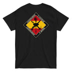 Camiseta Legionarios — negro — vista trasera