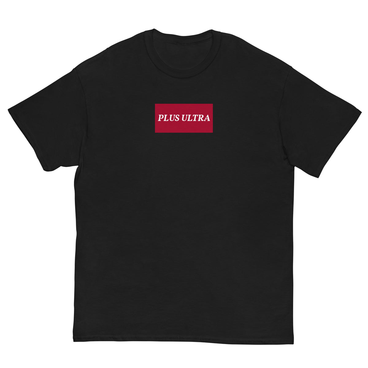 Camiseta Plus Ultra — negro — vista frontal