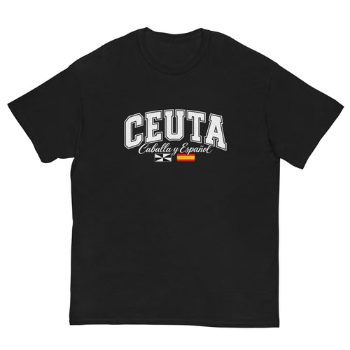 Camiseta Ceuta — negro — vista frontal