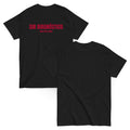 Camiseta Sin Diagnóstico — negro — vista delantera y trasera
