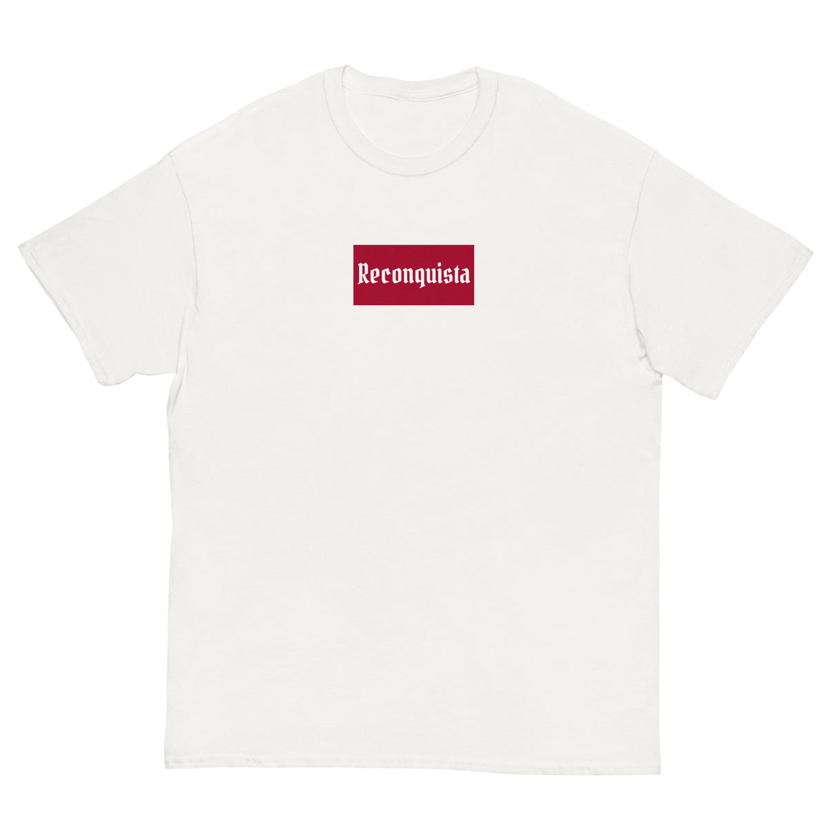 Camiseta Reconquista — blanco — vista frontal