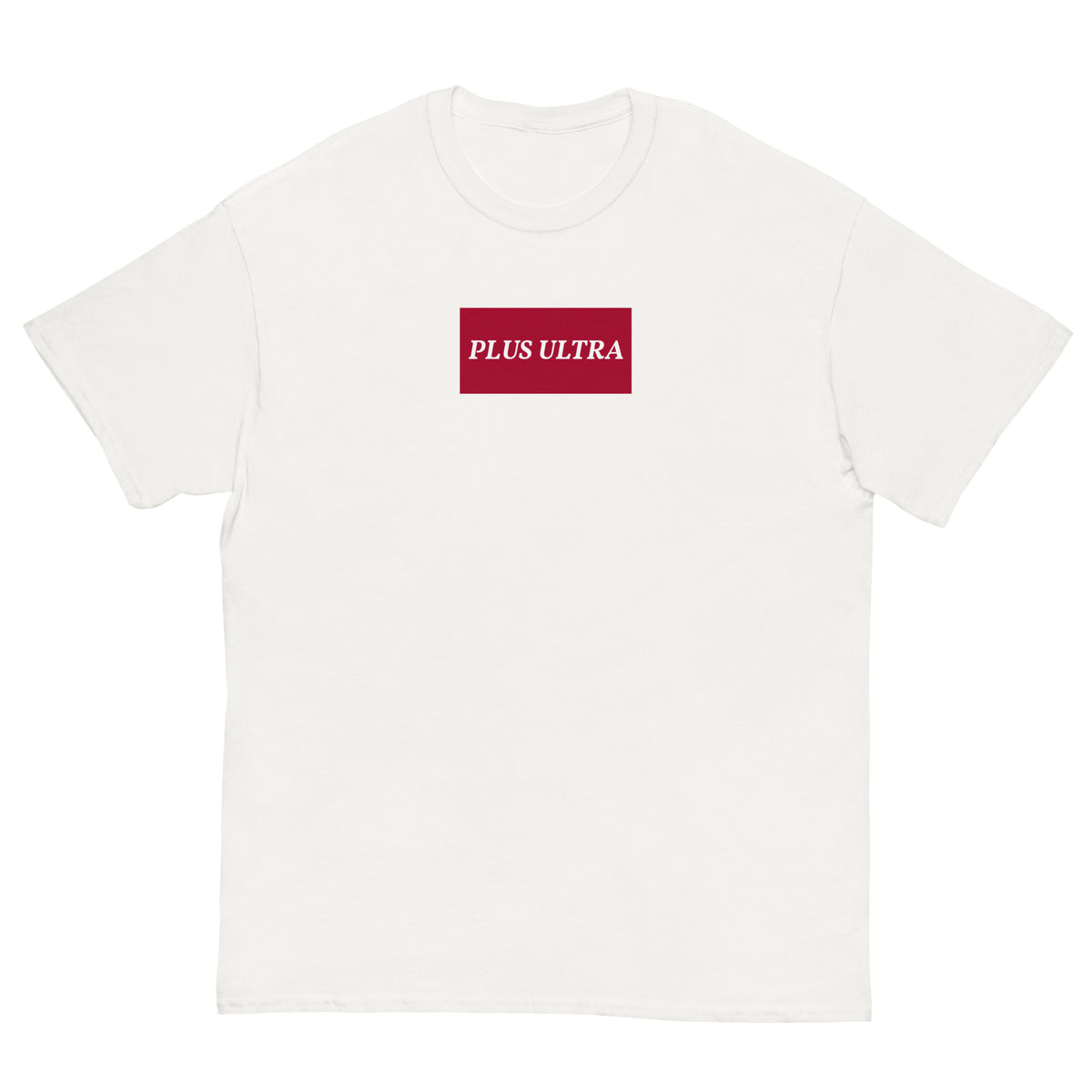 Camiseta Plus Ultra — blanco — vista frontal
